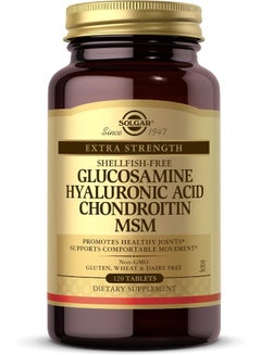 Glucosamine Hyaluronic Acid Chondroitin MSM, 120 Tablets Packaging May Vary