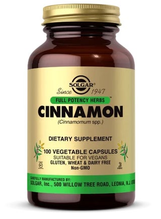 Full Potency Herbs, Cinnamon, 100 Vegetable Capsules - pnsku/N15015609A/45/_/1730113861/7d8ea2d9-0bae-4a03-88c9-42bdb0413ee9