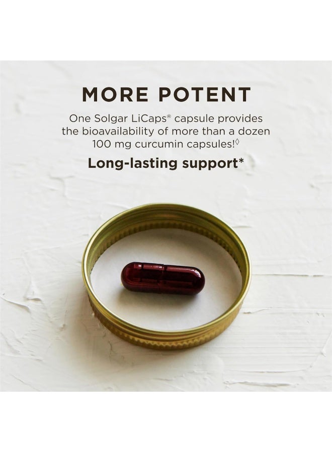 Solgar Full Spectrum Curcumin 60 Softgels - Image 5