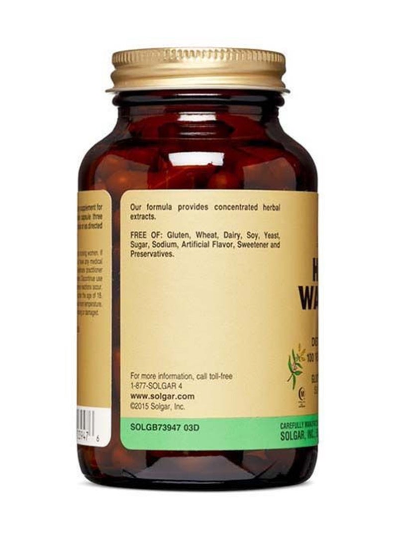 Solgar Herbal Water Pill, 100 Vegetable Capsules - Image 2