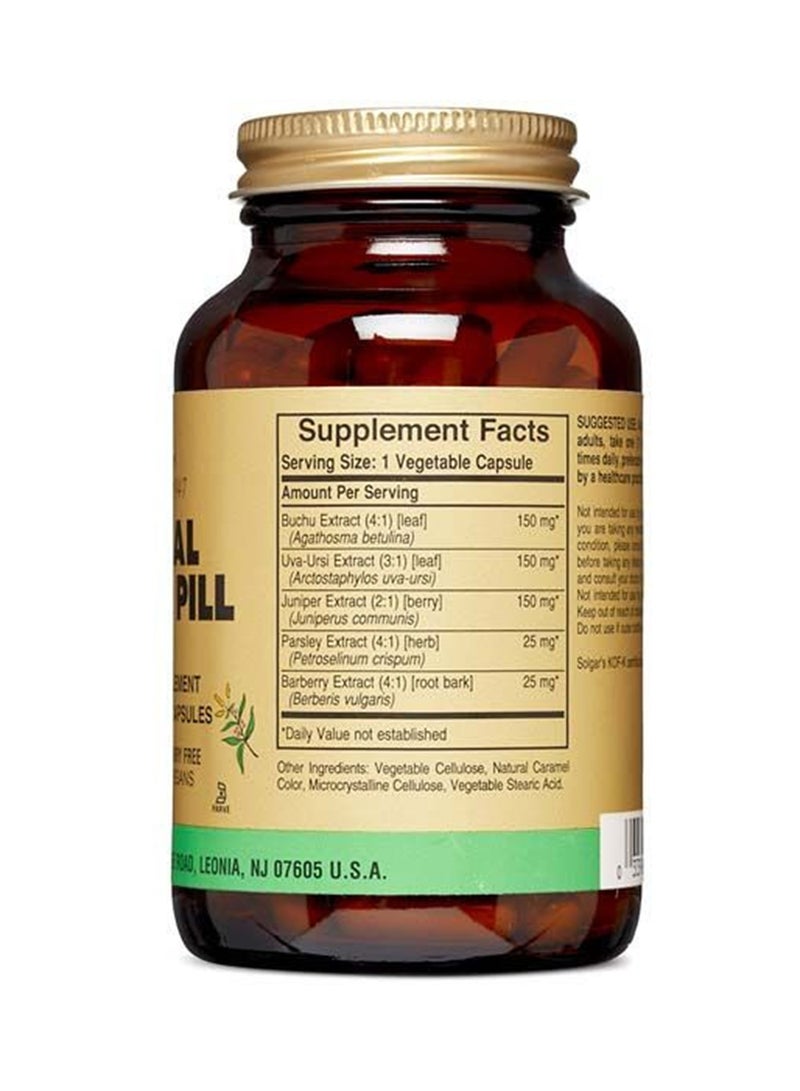 Solgar Herbal Water Pill, 100 Vegetable Capsules - Image 3