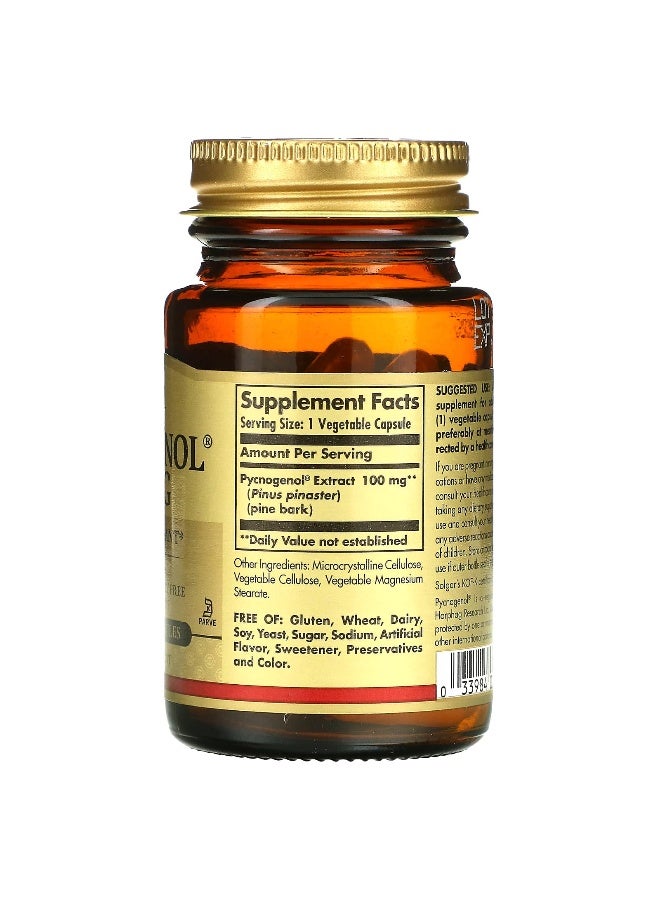 سولجر بيكنوجينول، 100 ملغ، 30 كبسولة نباتية قد يختلف التعبئة - Image 5