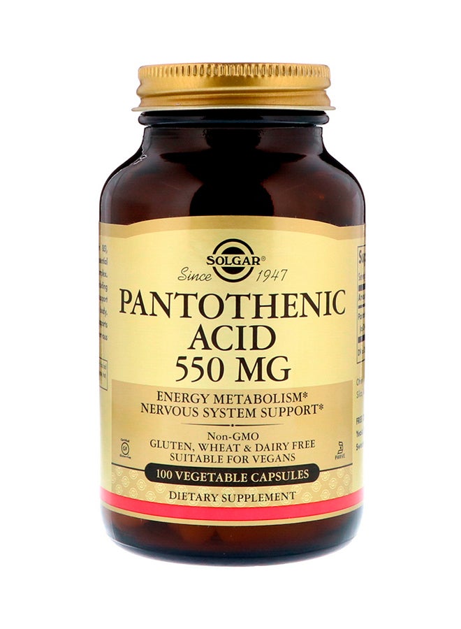 Solgar Pantothenic Acid - Image 1