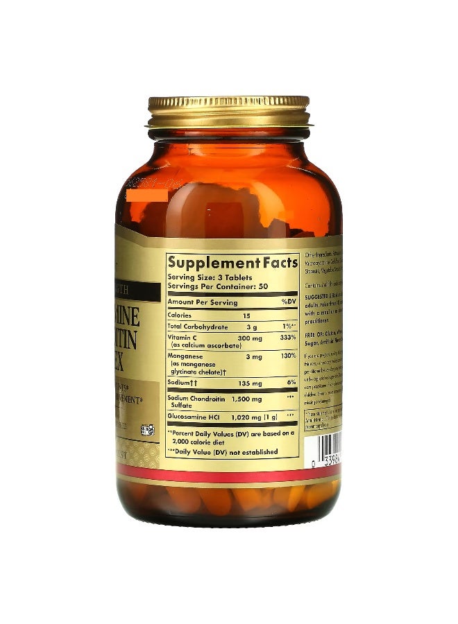 Solgar Extra Strength Glucosamine Chondroitin Complex, 150 Tablets Packaging May Vary - Image 3