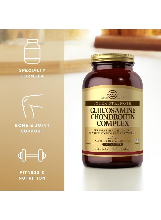 Solgar Extra Strength Glucosamine Chondroitin Complex, 150 Tablets Packaging May Vary - Image 5