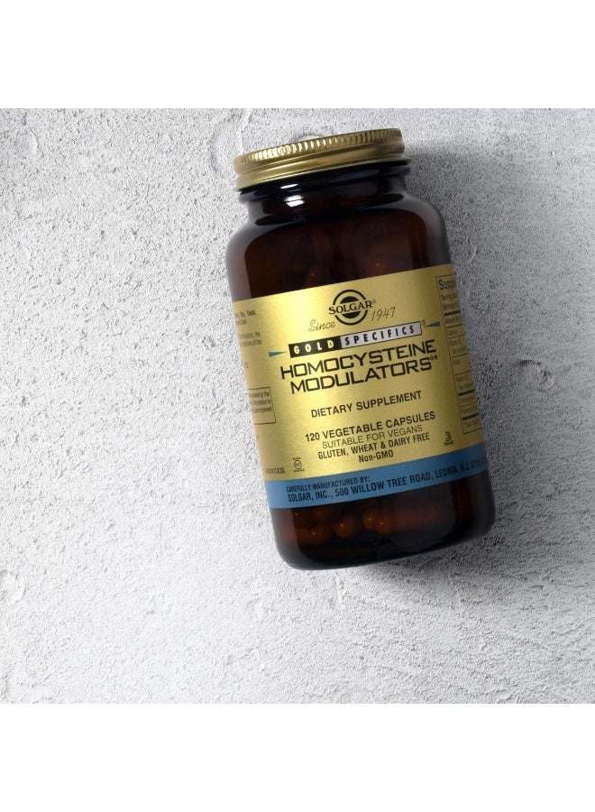 Solgar - Homocysteine Modulators, 120 Vegetable Capsules Packaging May Vary - Image 1