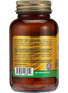 SUNSHINE NUTRITION Vitamin C Dietary Supplement 100 Tablets  - Image 2