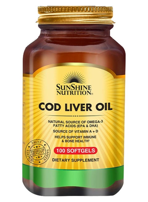 Cod Liver Oil 100 Softgel