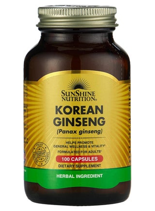 Korean Panax Ginseng Dietary Supplement Helps Promote General Wellness And Vitality Herbal Ingredient 100 Capsules - pnsku/N15015855A/45/_/1719474896/75f44e47-9c27-438c-8dc0-86f0fcf75f69