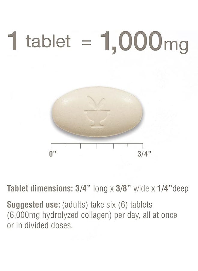 youtheory - Collagen 6000Mg Dietary Supplement Skin Hair And Nail Formula 120 Tablets - Image 1