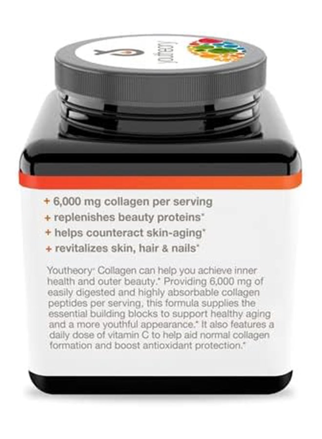 youtheory - Collagen 6000Mg Dietary Supplement Skin Hair And Nail Formula 120 Tablets - Image 1