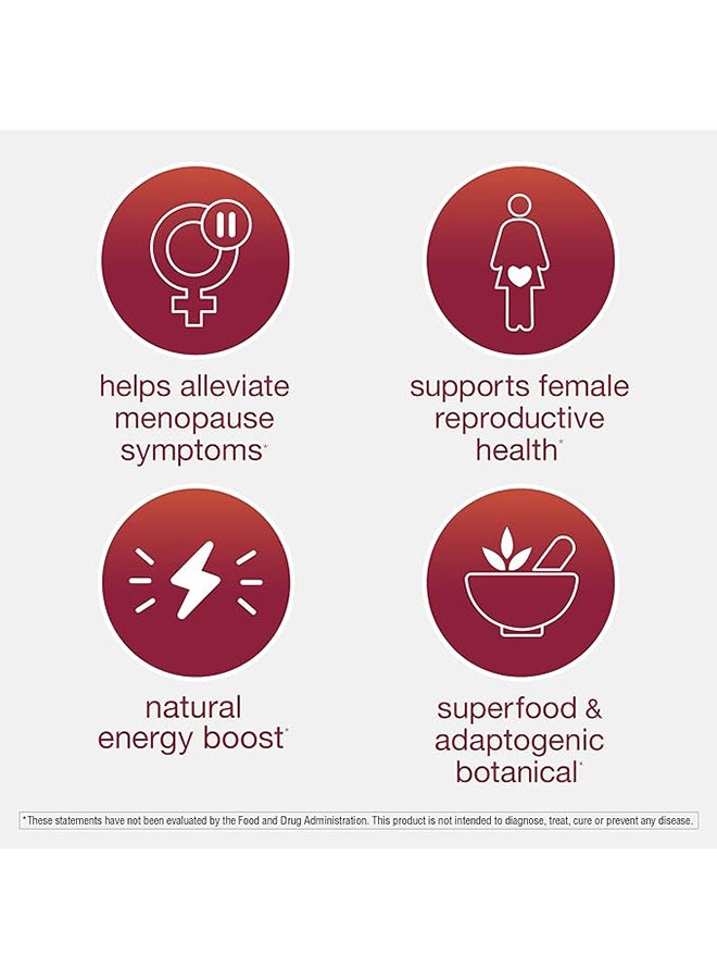 Women'S Maca Root Dietary Supplement Nutrient-Dense Superfood 120 Veg Capsules
