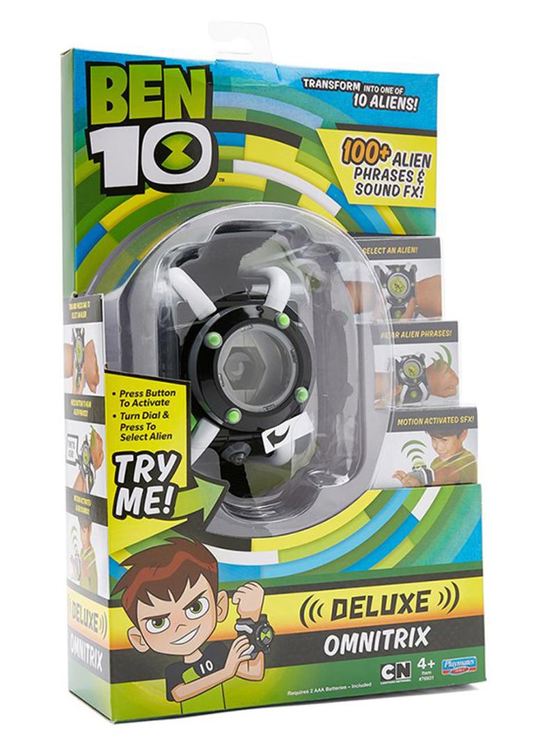 بن تن ساعة إلين الفاخرة أومنيتركس بتصميم مبتكر ممتلئ بالمرح مع إضاءة وصوت للأولاد 3x4x3سم - Image 1