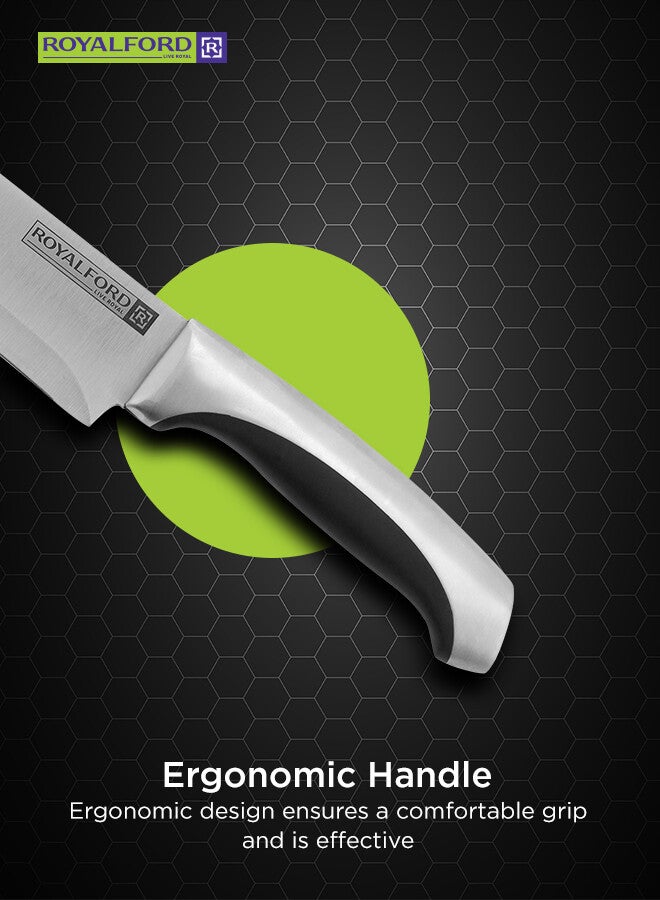Royalford Chef Knife Silver 8inch - Image 2
