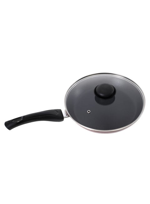 Fry Pan With Lid Black 28 cmcm