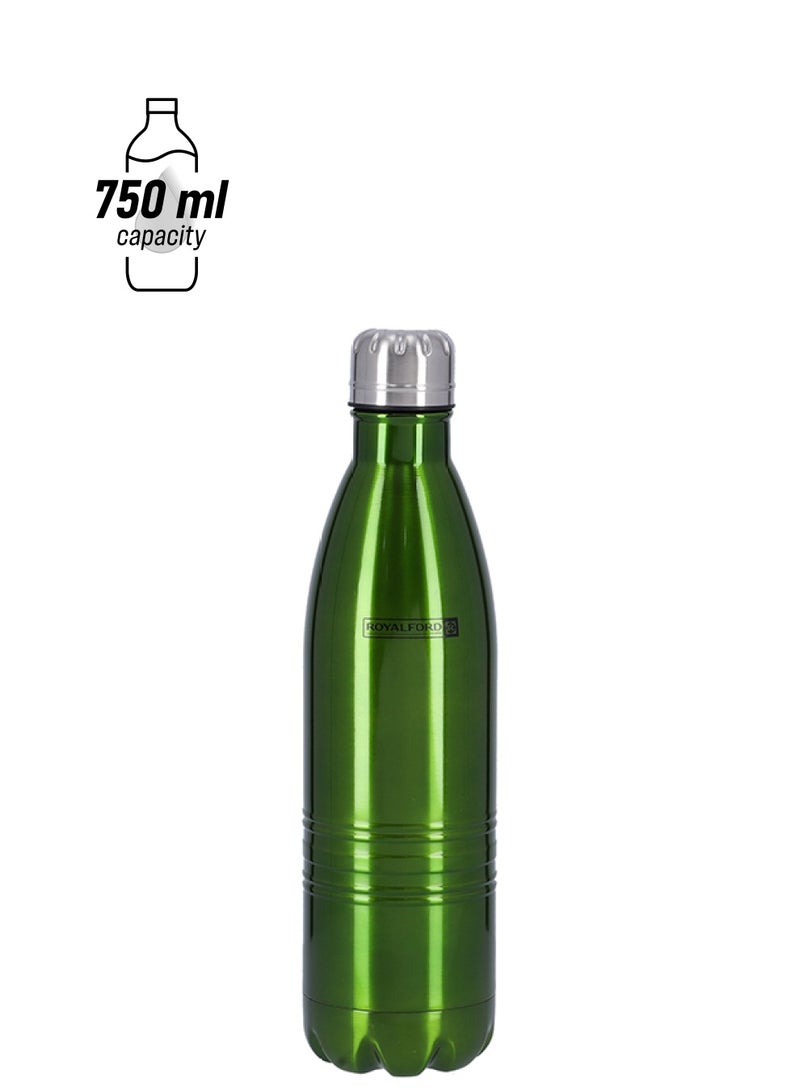 Royalford Stainless steel  Vaccum Bottle Red 750ml  - Image 1