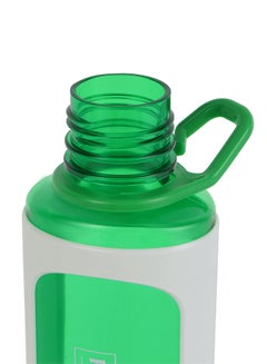 Royalford Cylindrical Design Water Bottle Green/White  - Image 4
