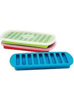 joie Ice Stick Silicone Tray In Assorted Colours Red/Green/Blue 3inch  - Image 3