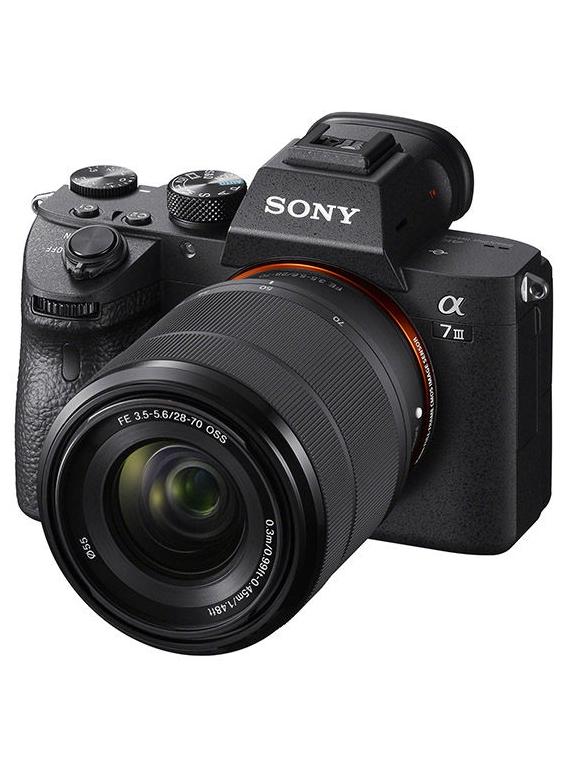 Sony Alpha A7 Iii Full-Frame Professional Camera 35Mm Sensor With Sel2870 Interchangeable Lens, 24.2 Megapixels - Black (Ilce-7M3K) - Image 1
