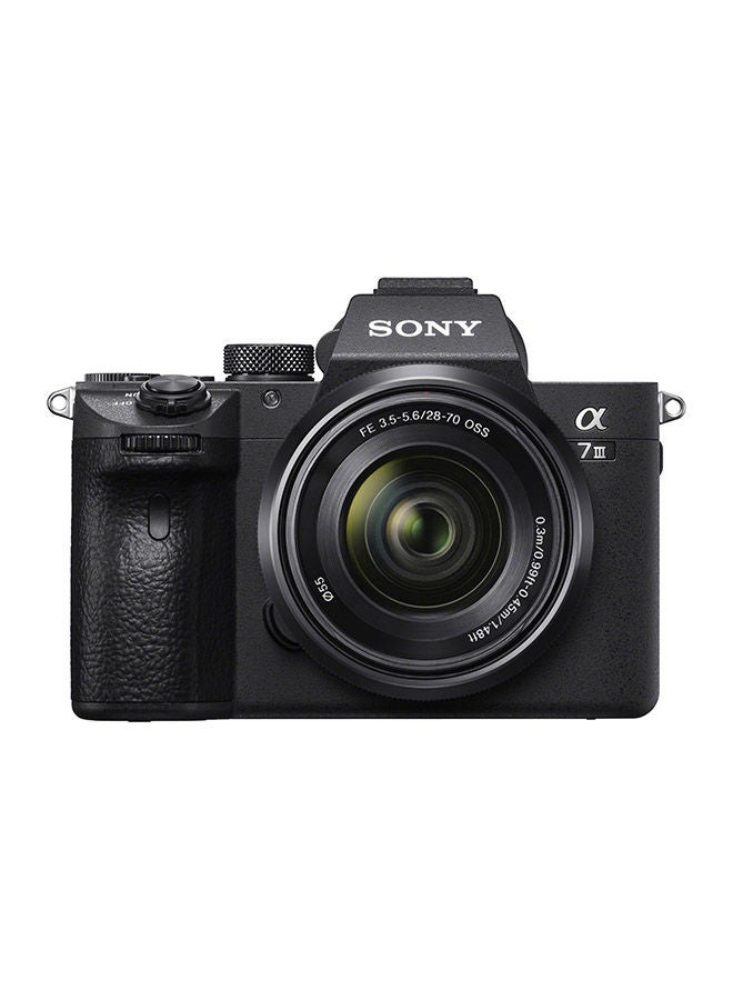 Sony Alpha A7 Iii Full-Frame Professional Camera 35Mm Sensor With Sel2870 Interchangeable Lens, 24.2 Megapixels - Black (Ilce-7M3K) - Image 2