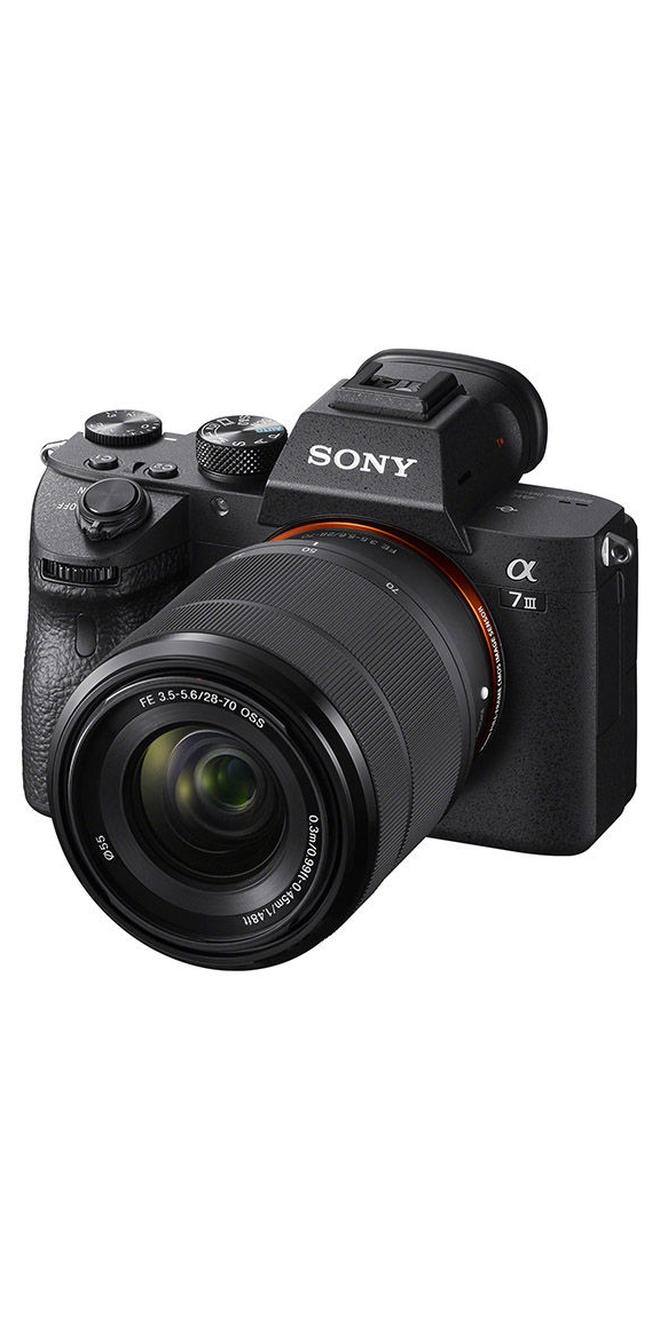 Sony Alpha A7 Iii Full-Frame Professional Camera 35Mm Sensor With Sel2870 Interchangeable Lens, 24.2 Megapixels - Black (Ilce-7M3K) - Image 1