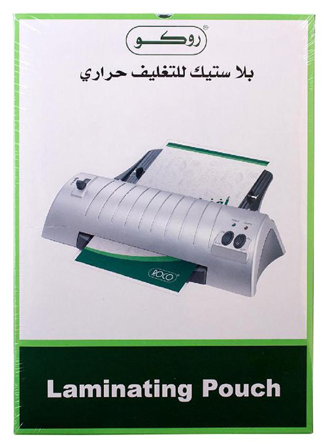 روكو ورق تغليف حراري مقاس A4 شفاف