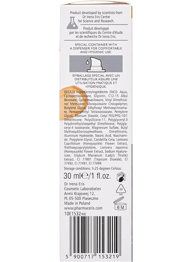 Pharmaceris - Pharmaceris F 03 Bronze Mild Fluid Foundation With Spf 20, Intense Coverage 03 Bronze - Image 1