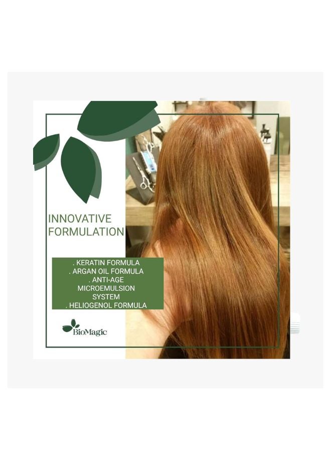 BIOMAGIC Hair Color Cream With Keratin And Argon Oil 1.00 Black  - Image 4