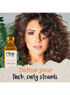 MAUI MOISTURE Maui Moisture Curl Care Conditioner With Coconut Oil & Aloe Vera For Thick, Curly Hair, Sulphate-Free And Silicone-Free 385ml  - Image 2