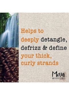MAUI MOISTURE Maui Moisture Curl Care Conditioner With Coconut Oil & Aloe Vera For Thick, Curly Hair, Sulphate-Free And Silicone-Free 385ml  - Image 4