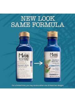 MAUI MOISTURE Maui Moisture Hair Care Conditioner, Infused With Coconut Milk, Nourish & Moisture 385ml  - Image 2