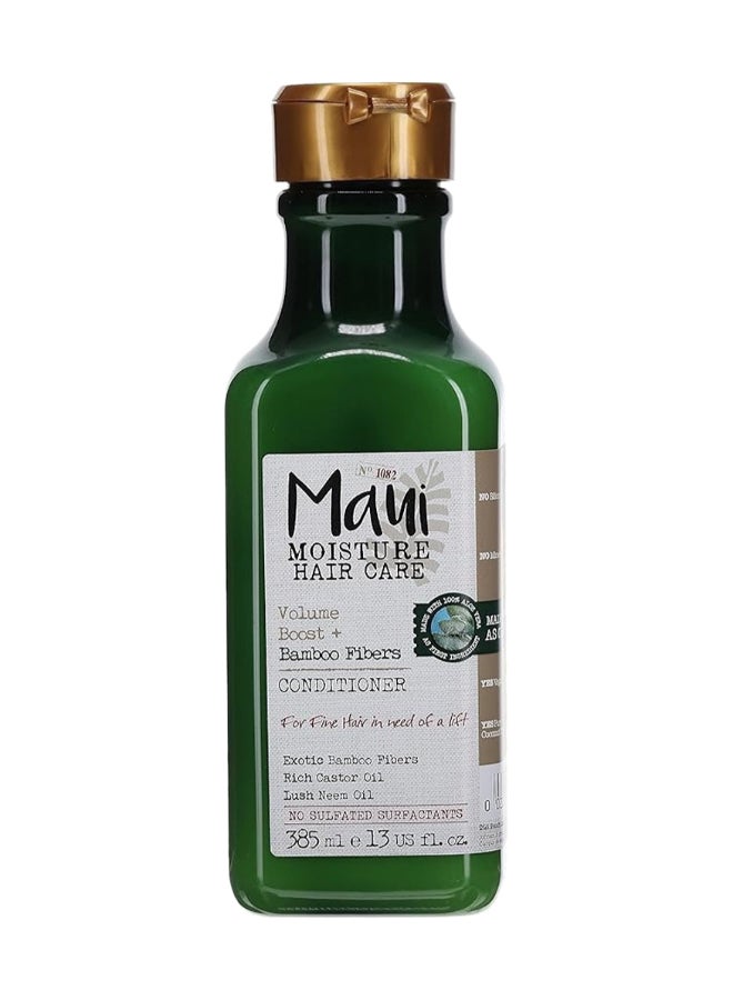 MAUI MOISTURE Maui Moisture Hair Care Volume Boost + Bamboo Fibers Conditioner, Enriched With Castor Oil And Neem Oil For Fine Hair In Need Of Lift 385ml  - Image 1