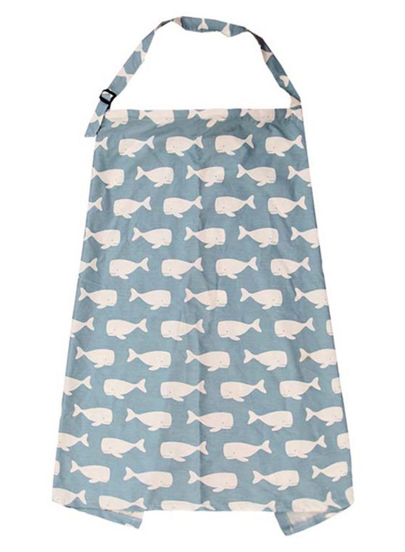 Adjusted and Comfortable Cotton Nursing Breastfeeding Scarf With a Carrying Case for Storage