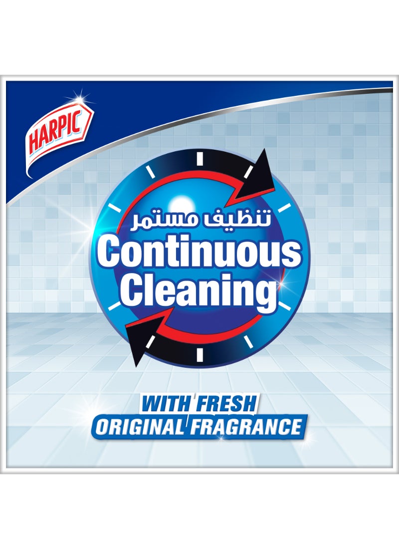 Harpic - Flushmatic In-Cistern Toilet Cleaner Set 3 Pieces Blue 50grams - Image 1