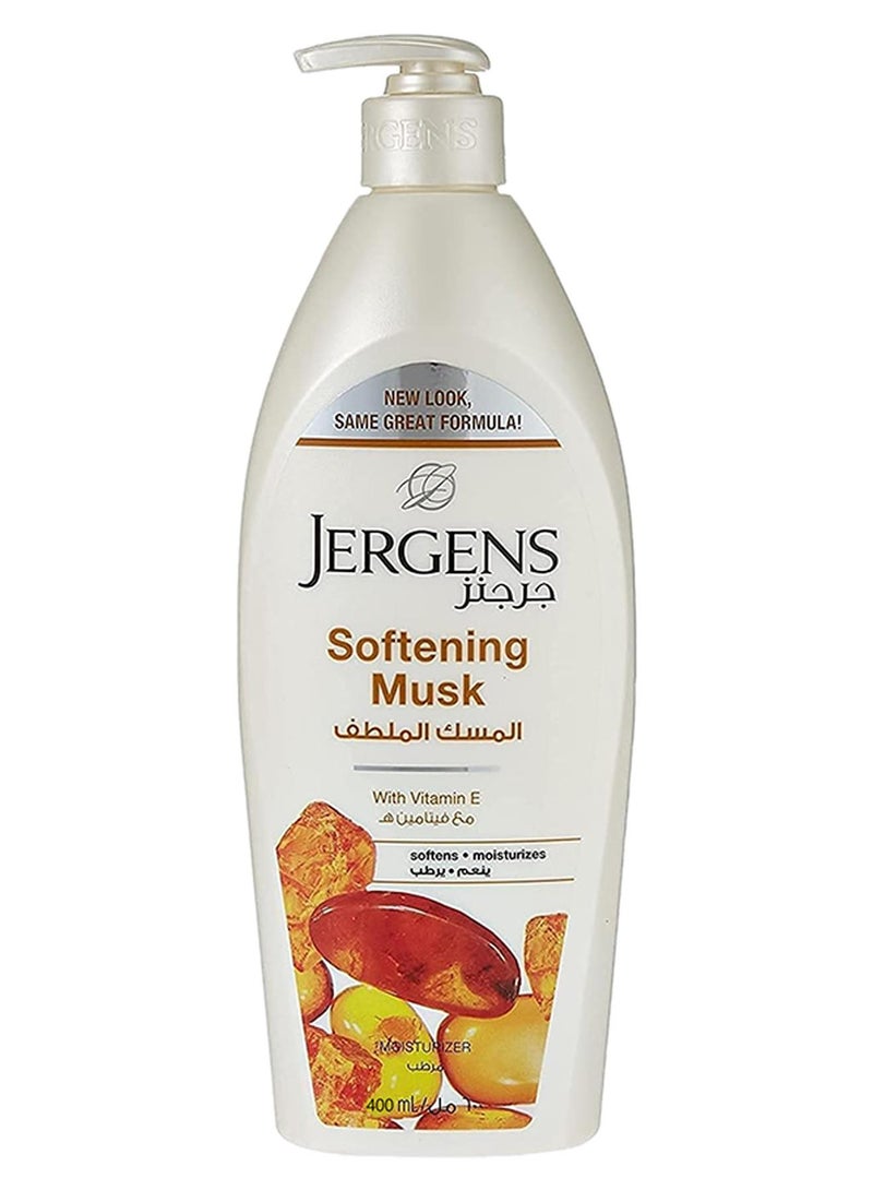 Jergens Softening Musk Skin Moisturizer 400ml - Image 1