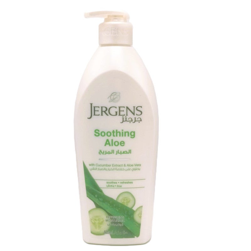 Jergens Soothig Aloe Refreshing Moisturizer 400ml - Image 1