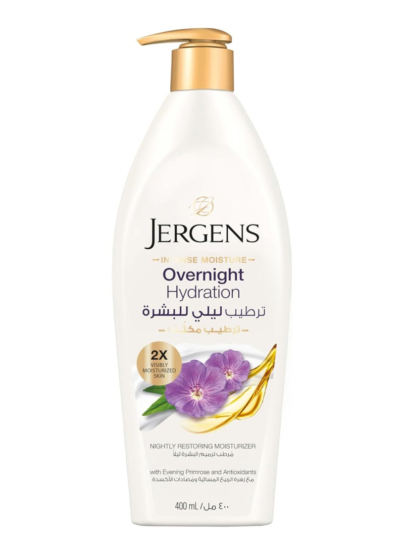 Jergens Over Night Repair Nightly Restoring Moisturizer 400ml - Image 1