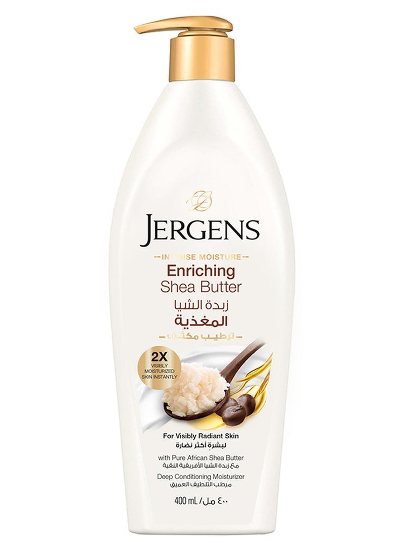 Jergens Shea Butter Deep Conditioning Moisturizer 400ml - Image 1