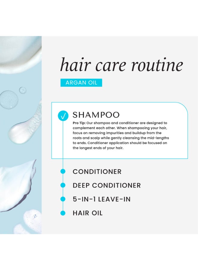 HASK - Argan Oil  Repairing Shampoo 355ml 355ml - Image 1