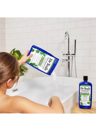 Eucalyptus & Spearmint Epsom Salt Soaking Solution for Relax & Relief - Eases Aches & Muscle Pains, Stimulates the Senses 1.36kg - view 4
