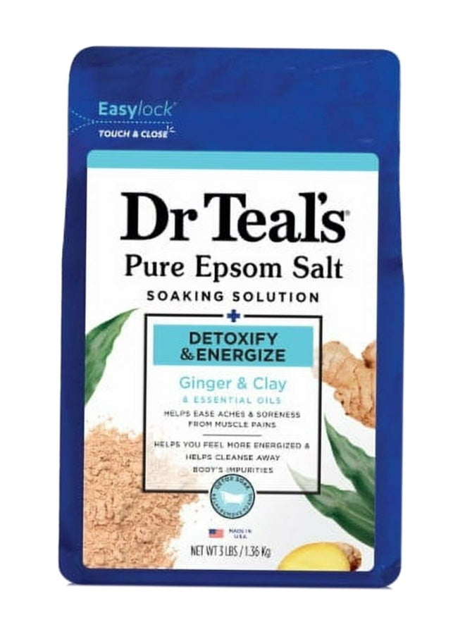 Dr Teal's Pure Epsom Salt Soaking Solution 1.36kg  - Image 1