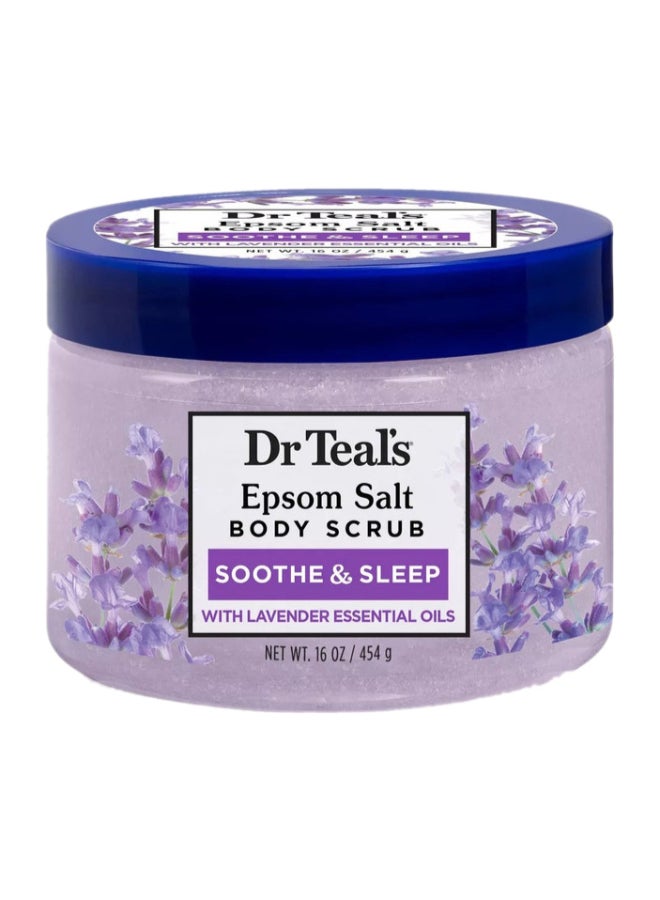 Dr Teal's - Pure Epsom Salt Body Scrub 454grams - Image 1