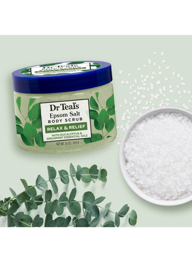 Dr Teal's - Pure Epsom Salt Body Scrub 454grams - Image 1