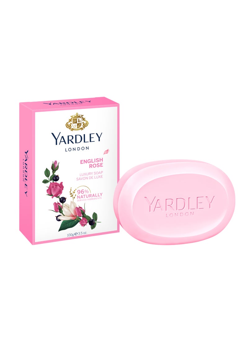 ياردلي صابون الورد الإنجليزي الفاخر 100جرام - Image 1