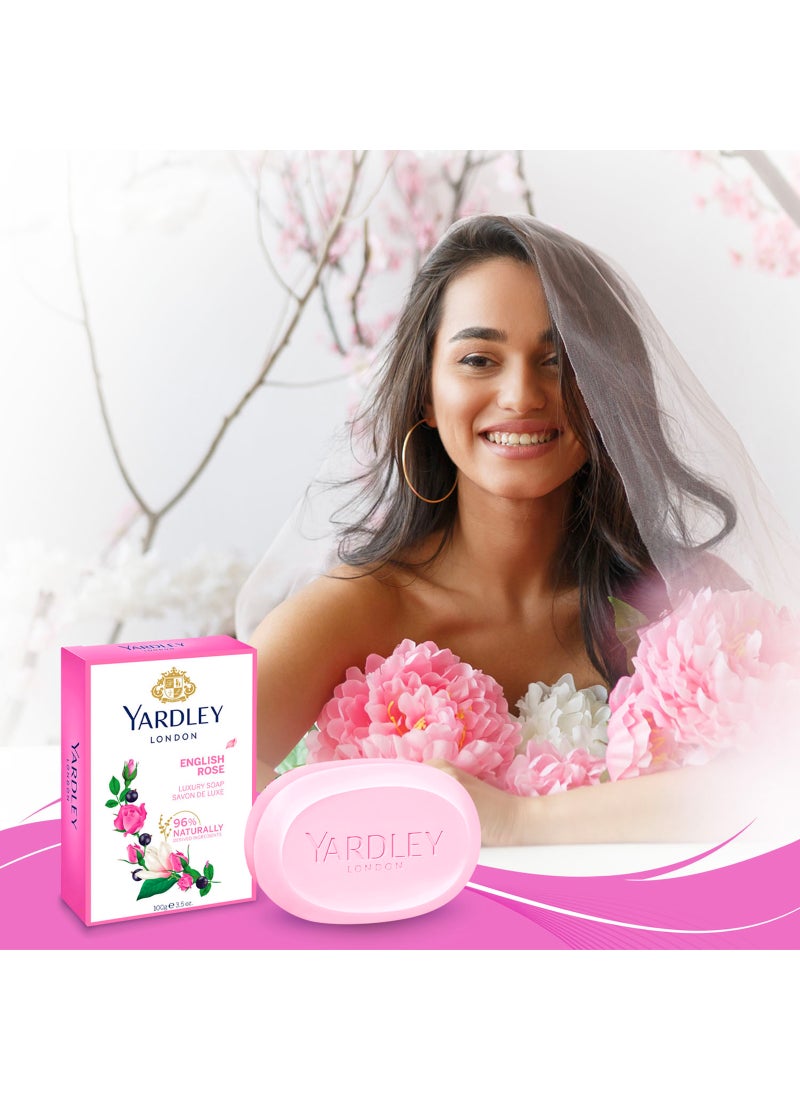 ياردلي صابون الورد الإنجليزي الفاخر 100جرام - Image 2