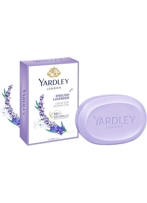 English Lavender Luxury Soap lavender 100grams
