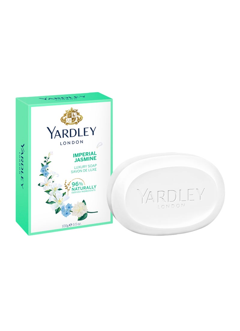 ياردلي صابون فاخر لندن بالياسمين بحجم 100 جم - Image 1
