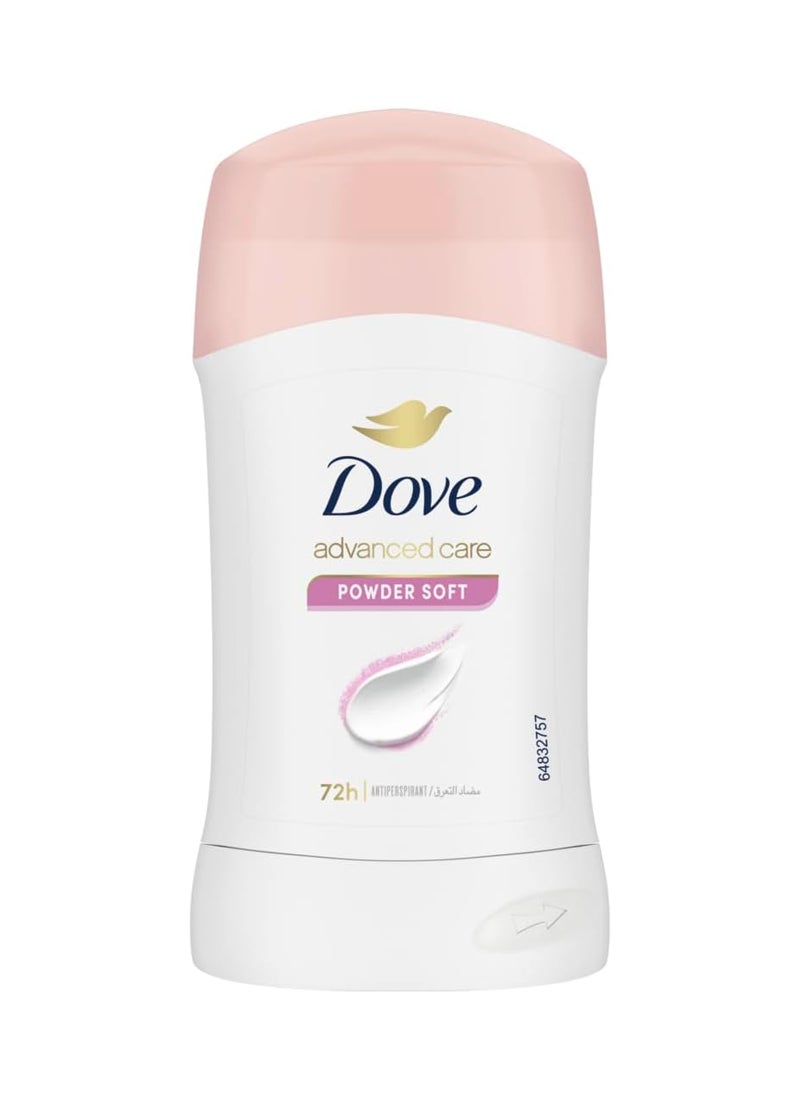 Dove Powder Soft Antiperspirant Stick, 40g - Image 1