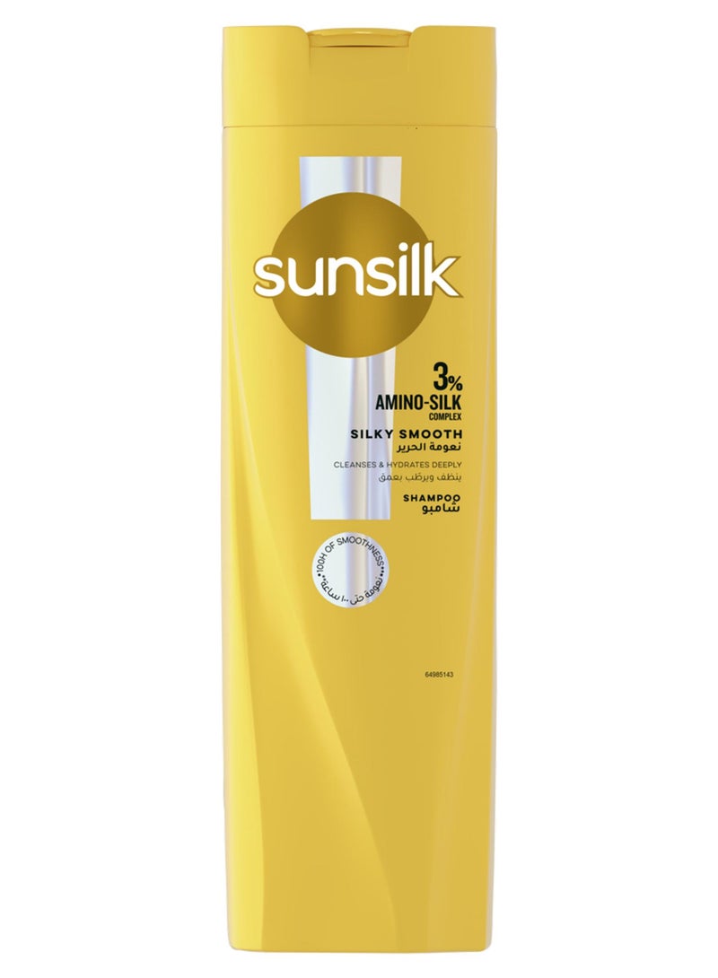 Sunsilk Shampoo For Soft And Smooth Hair With Silk Protein Argan Oil And Vitamin C 400ml - Image 1
