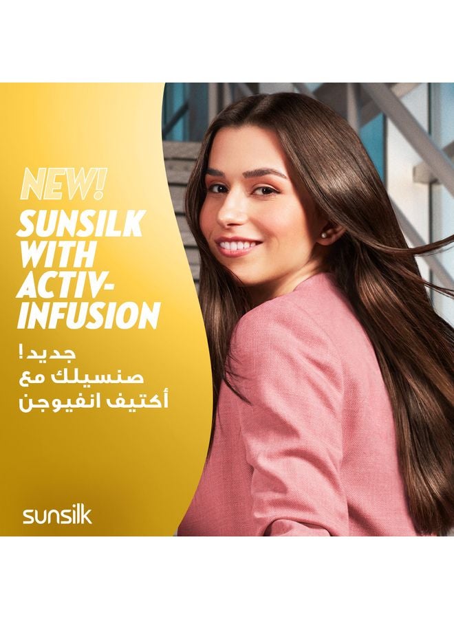 Sunsilk - Soft And Smooth Hair Shampoo With Silk Protein Argan Oil And Vitamin C 700ml - Image 1